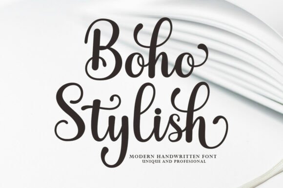 Boho Stylish: The Handwritten Font for Modern Branding