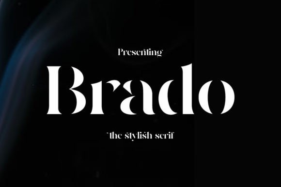 Brado: A High-Contrast Serif for Bold, Modern Branding