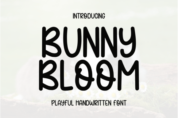 Bunny Bloom: A Playful Handwritten Font for Crafters and Designers