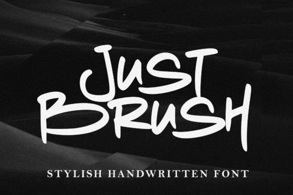Just Brush: A Cool, Graffiti Styled Handwritten Font
