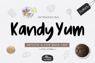 Kandy Yum: A Font That Feels Like a Sweet Treat for Your Designs
