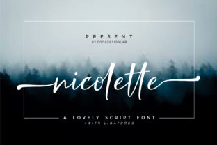 Nicolette Script: Where Modern Elegance Meets Design