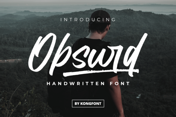 Obsurd: A Playful Script for Modern Branding