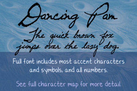 Why Dancing Pam is the Script Font with a Story to Tell
