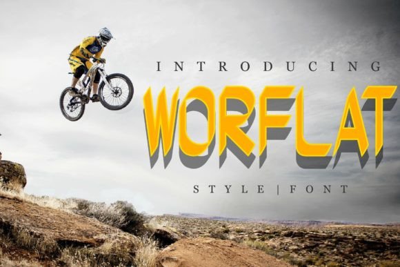 Worflat: A Playful Handwritten Font for Modern Creatives